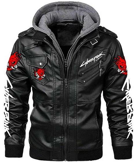 cyberpunk 2077 samurai leather jacket